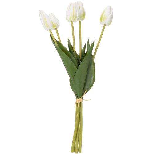 Product Decorative artificial tulip flowers for stylish interior design, 40cm, 5 pieces