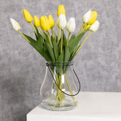 Product Decorative artificial tulip flowers for stylish interior design, 40cm, 5 pieces