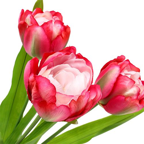 Product Tulip artificial pink 60cm 3pcs