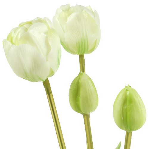 Product Tulips Cream Real-Touch Floral Decoration L43,5cm 5pcs