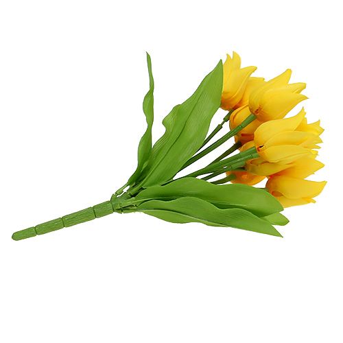Floristik24 Tulip bush Yellow H30cm