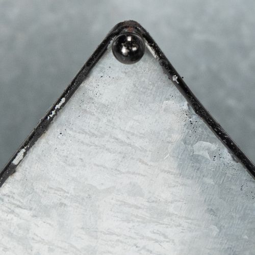 Product Planter crown metal decorative zinc Ø21.5/19.5/17cm set of 3