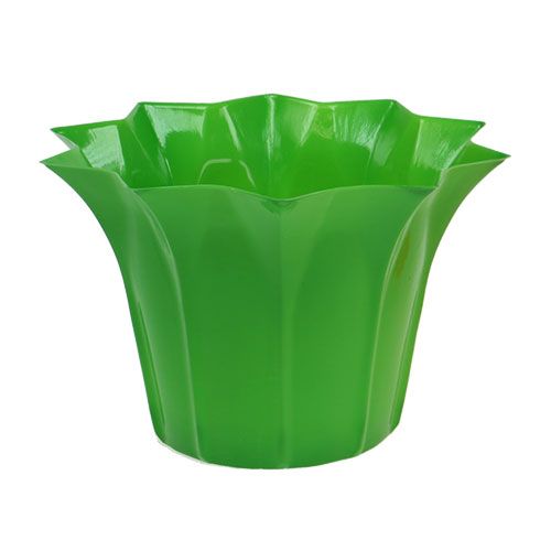 Floristik24 Plastic cachepot, assorted Ø14cm 10pcs