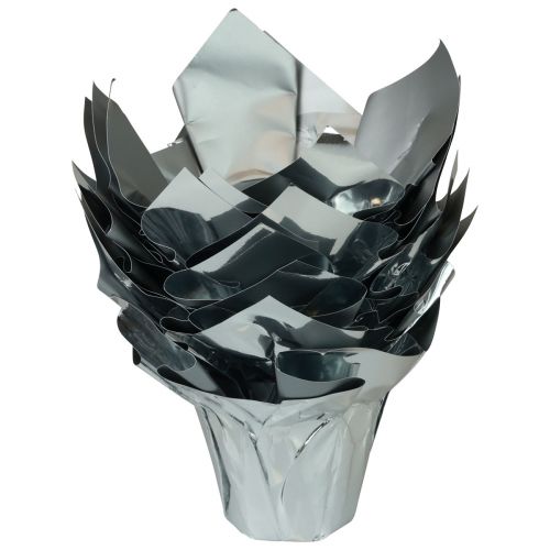 Product Planter silver gloss gift packaging Ø5.5cm H6cm 8 pcs