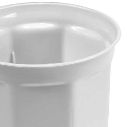 Product Planter &quot;Tino&quot; Ø17cm white 10 pieces