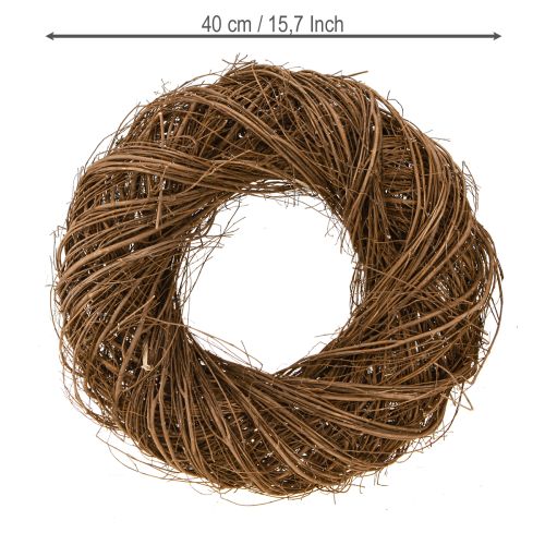 Product Elm decorative wreath made of branches, natural elm wreath Ø40cm