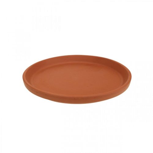 Floristik24 Coaster, bowl made of ceramic, terracotta clay Ø13.5cm