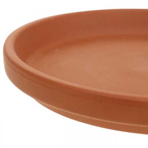 Product Coaster Mediterranean, ceramic bowl terracotta Ø10.7cm