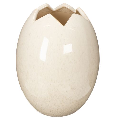 Floristik24 Decorative vase egg shape, modern spring decoration for living room, 26cm