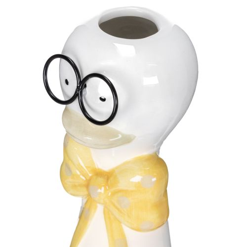 Product Duck vase with cute design for fun table decoration, 24cm, 2 pieces