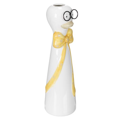 Product Duck vase with cute design for fun table decoration, 24cm, 2 pieces