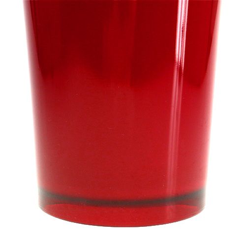 Floristik24 Vase “Fizzy” Ø13.5cm H20cm Red 1 pc