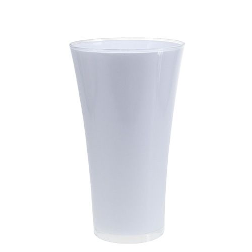 Product Vase &quot;Fizzy&quot; Ø20cm H35cm white, 1pc