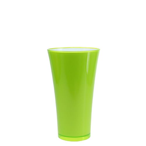 Floristik24 Vase &quot;Fizzy&quot; Ø14.6cm H21cm apple green, 1pc