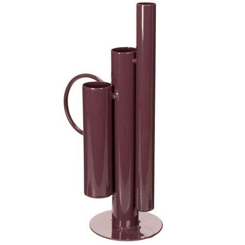 Slim, modern vase for elegant table decoration; exclusive decorative vase with a striking design; 31cm