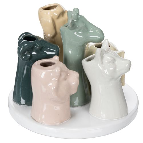 Product Vase decorative animal figurines, perfect for playful room design, 13cm