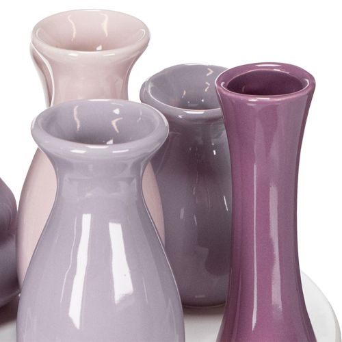 Product Ceramic vase set, modern living room decor, 14cm