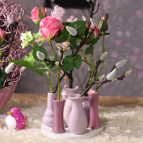 Product Ceramic vase set, modern living room decor, 14cm