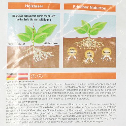 Product Villa Flora potting soil 10l