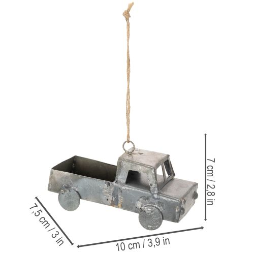 Product Vintage Decorative Metal Cars for Hanging, Assorted Sizes, 9-10cm, 4 Pieces