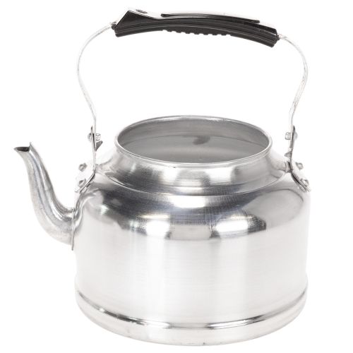 Metal Zinc-Look Vintage Teapot Planter Ø19cm H15cm Silver | Floristik24.co.uk