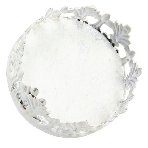 Floristik24 Vintage tealight holder white Ø5.5cm H8cm 4pcs