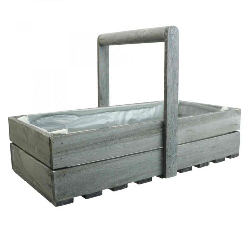 Vintage flower box planter wooden box 40×20×10cm