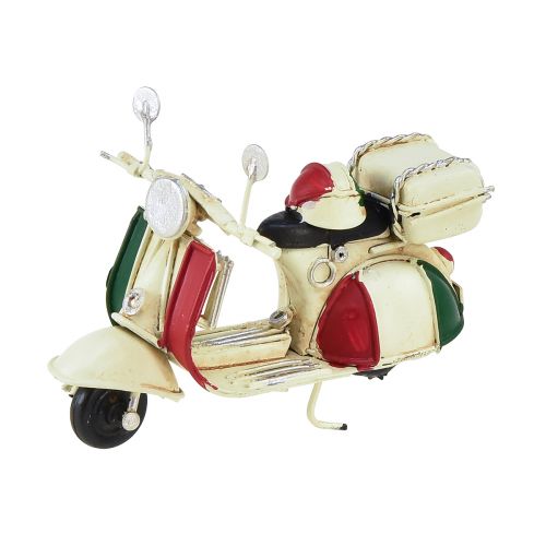 Vintage decoration metal scooter table decoration summer L12cm