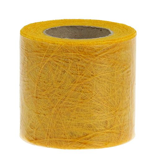 Product Fleece 8cm 25m yellow