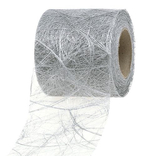 Fleece 8cm 25m silver
