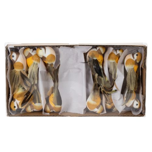 Product Bird decorations for festive table decorations. Versatile bird stakes, 10cm, 12 pieces.