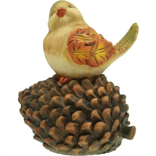 Product Autumn decoration bird decoration cone bird figure autumn H19cm