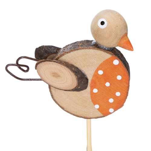 Product Wooden bird garden stakes for creative decoration in spring and summer, 33cm, 16 pieces
