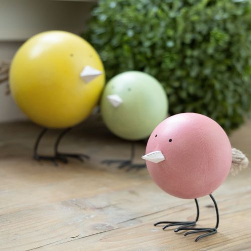 Product Decorative chick figurines as a cheerful eye-catcher for spring and Easter, 12cm, 3 pieces