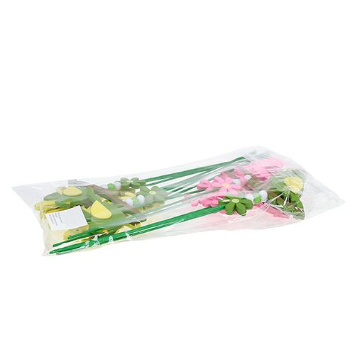 Floristik24 Sort of bird on the stick 12cm L30cm 15pcs
