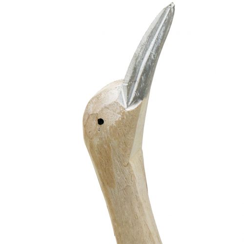 Floristik24 Wooden bird sculpture H40cm