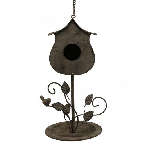 Floristik24 Decorative bird house hanging decoration balcony decoration vintage Ø20cm H43cm