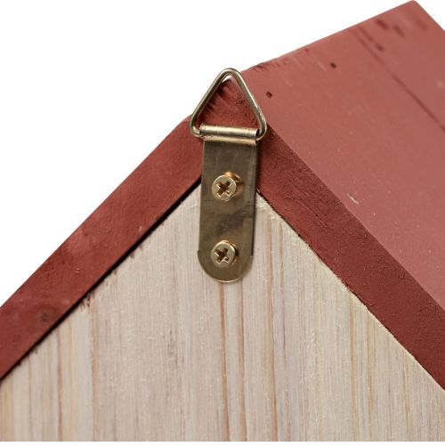 Floristik24 Birdhouse made of wood nesting box natural brown/beige 23cm 1 pc