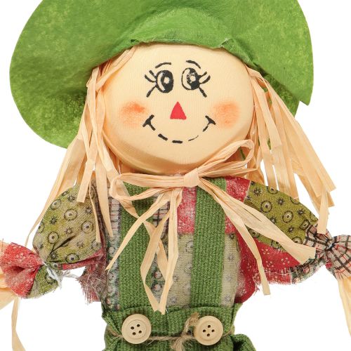 Product Scarecrow on stick flower plug large H44/82cm 4 pcs