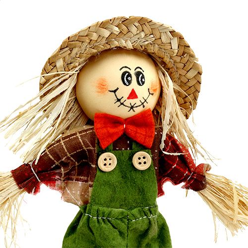 Product Deco Scarecrow 26cm assorted colors L51cm 8pcs