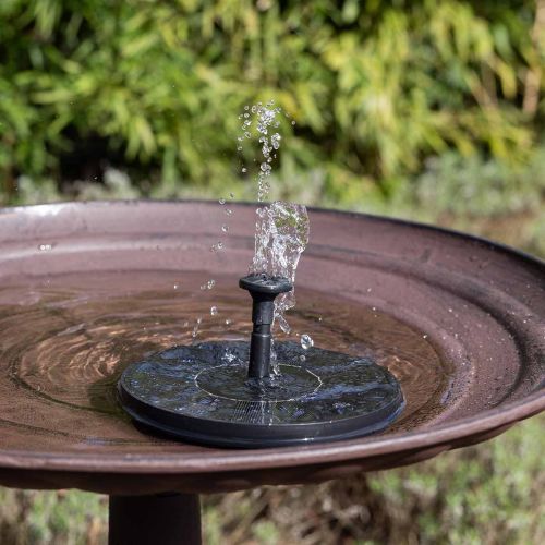 ProductNameSolar Fountain for Bird Baths, 13 cm, with 4 Spray Attachments/ProductName
ProductDescription<h2>Solar Fountain for Bird Baths, 13 cm, with 4 Spray Attachments</h2>
<p>This round, solar-powered fountain is designed to float on the surface of a  | Floristik24.co.uk