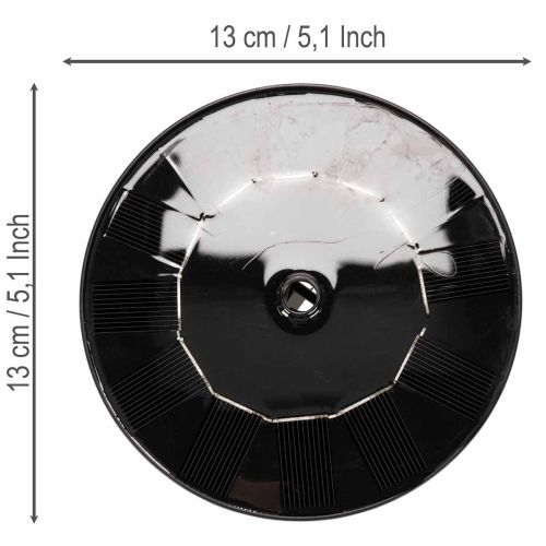 ProductNameSolar Fountain for Bird Baths, 13 cm, with 4 Spray Attachments/ProductName
ProductDescription<h2>Solar Fountain for Bird Baths, 13 cm, with 4 Spray Attachments</h2>
<p>This round, solar-powered fountain is designed to float on the surface of a  | Floristik24.co.uk
