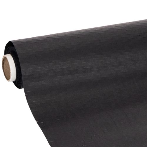 Black Honeycomb Paper Roll for Crafting and Wrapping 50cm x 5m