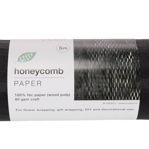 Black Honeycomb Paper Roll for