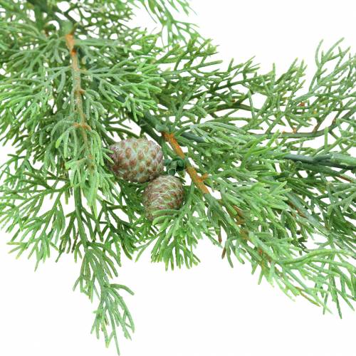 Product Deco branch juniper with cones green 110cm