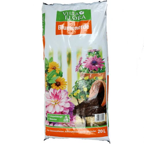 Floristik24 Soil Villa Flora potting soil (20 ltr.)