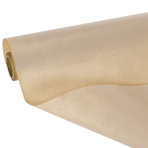 Brown Wax Paper Roll for Floristry and Food Packaging 70cm x 5m | Floristik24.co.uk