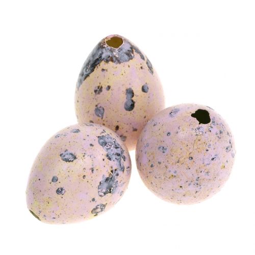 Floristik24 Quail eggs lavender 3cm 50pcs