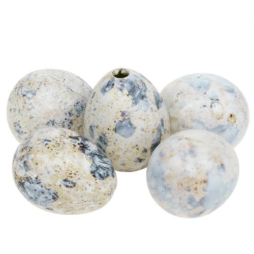 Floristik24 Quail eggs white marbled 3.5cm - 4cm 50pcs