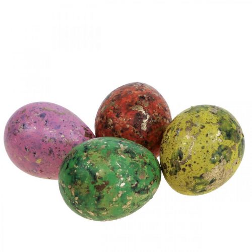 Floristik24 Quail Eggs Decoration Blown Out Eggs 3cm Colorful 12 Pcs